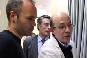 Andrés Iniesta as an example of ambassador